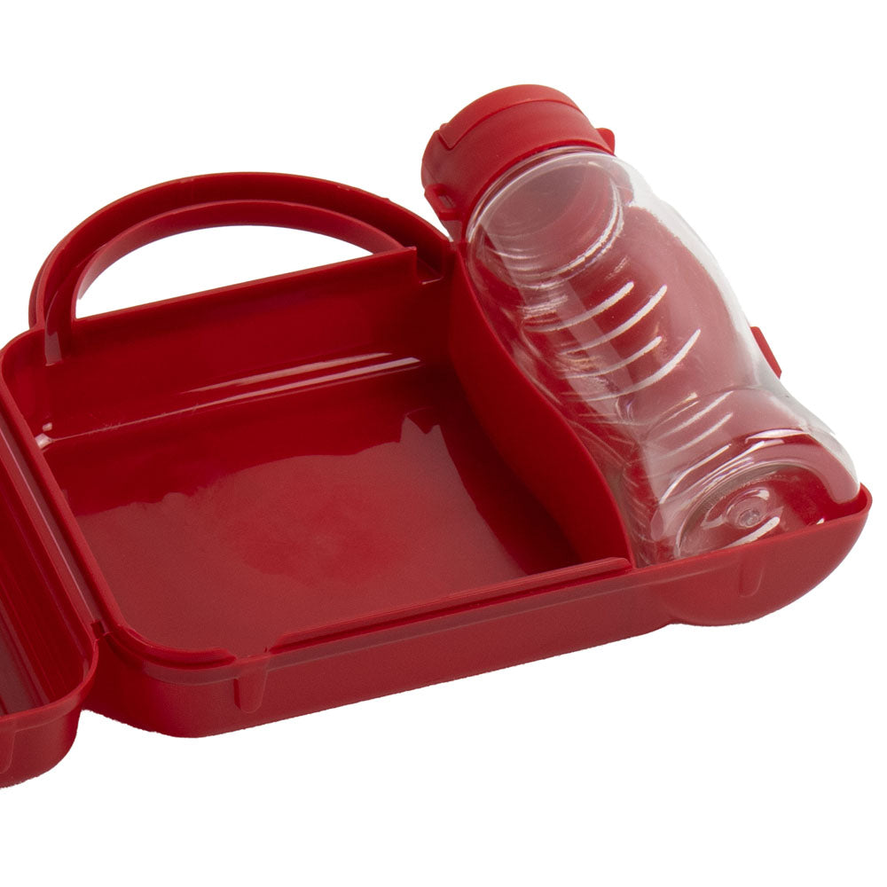 Tuffex Kids Lunch Box Water Bottle Set Durable Colorful