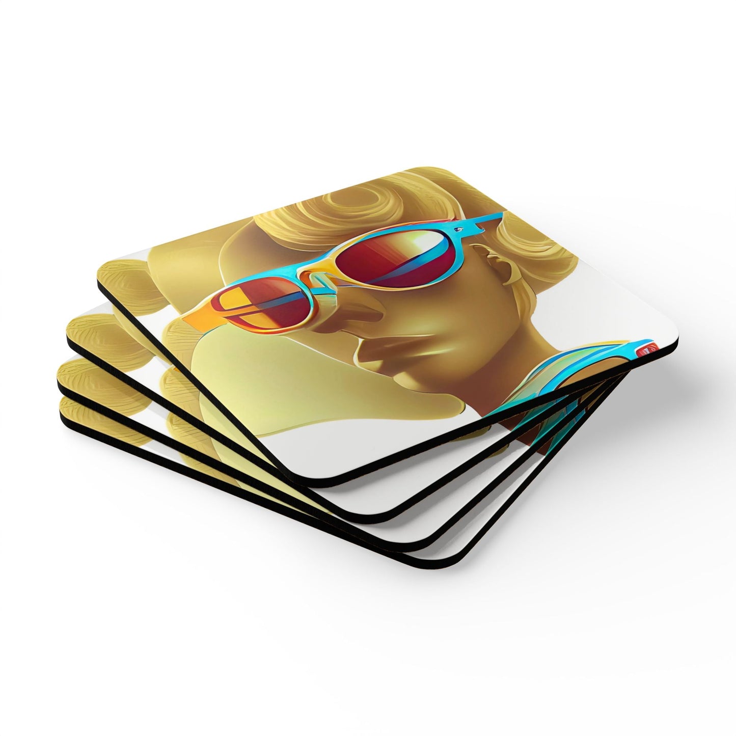 Retro Cool White - Coaster Set - iSAW Company