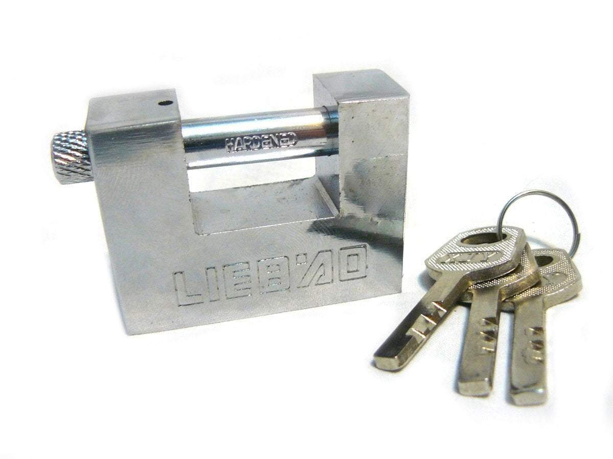 HeavyDuty 60mm Security Padlock with Keys for Home and Outdoors