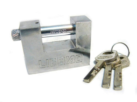 HeavyDuty 60mm Security Padlock with Keys for Home and Outdoors