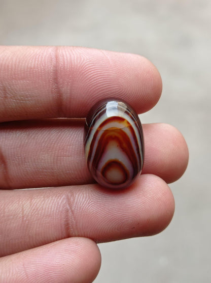 Orbicular Agate - Sulaimani Aqeeq -24x15mm