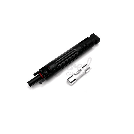 10A/15A/20A/30A Waterproof IP67 MC4 In Line Solar Panel Fuse Holder & Fuse