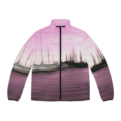 The Sleeping Yachts (at Evening) - Mens Puffer Jacket