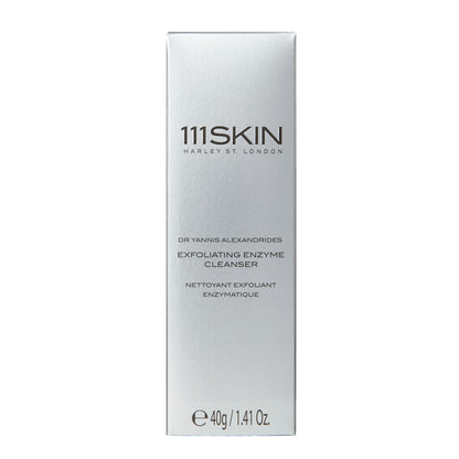 111SKIN Enzyme Exfoliating Cleanser – Gentle Daily Powder-to-Foam Face Wash
