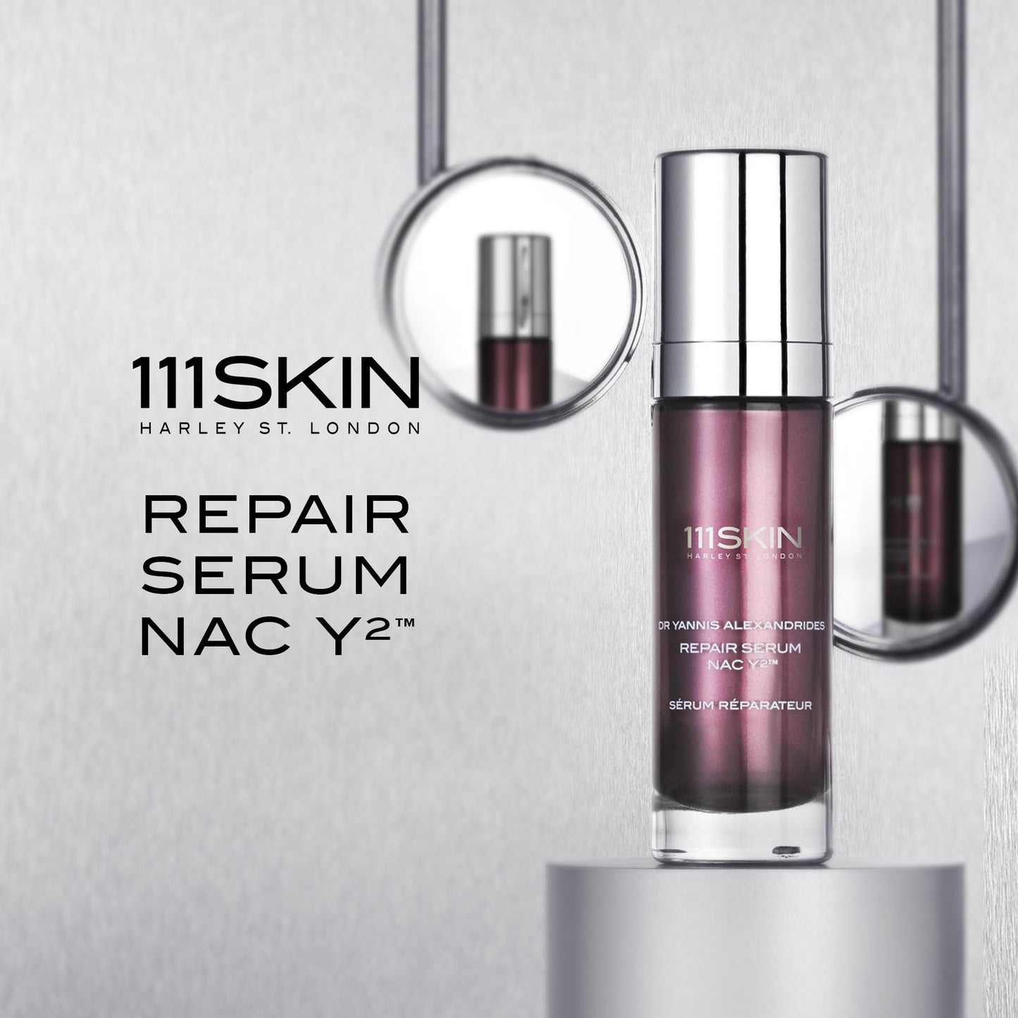 111SKIN Travel Size NAC Y2 Repair Serum – Fine Lines, Redness & Barrier Support | 0.5 fl oz