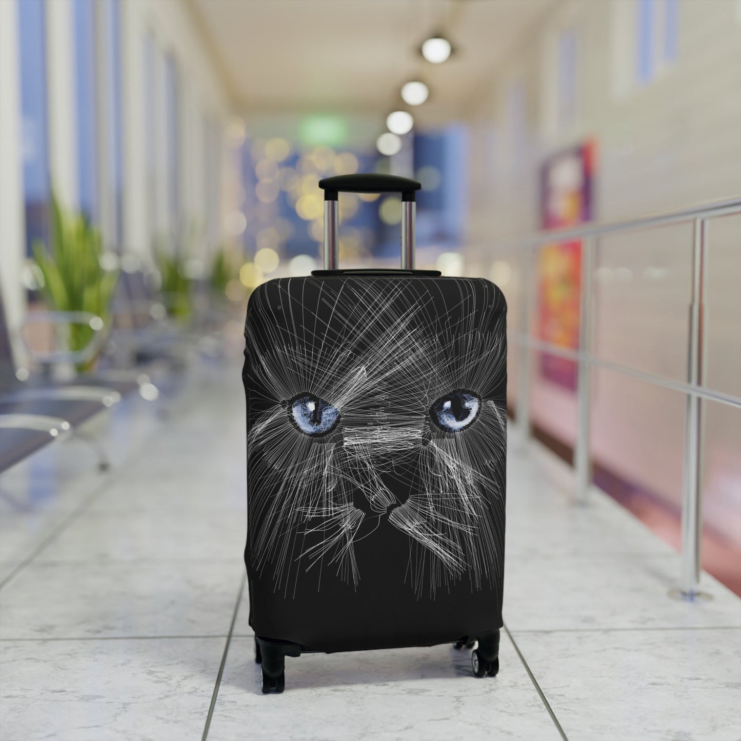 Mister Whiskers - Protective Suitcase Cover