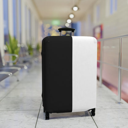 Half Black Half White – Protective Suitcase Cover
