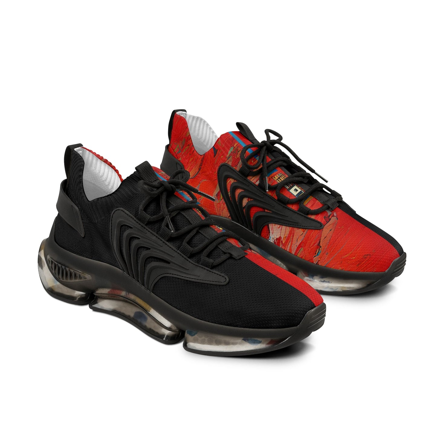Half Black Half Hónghǎi - Mens Street Sneakers
