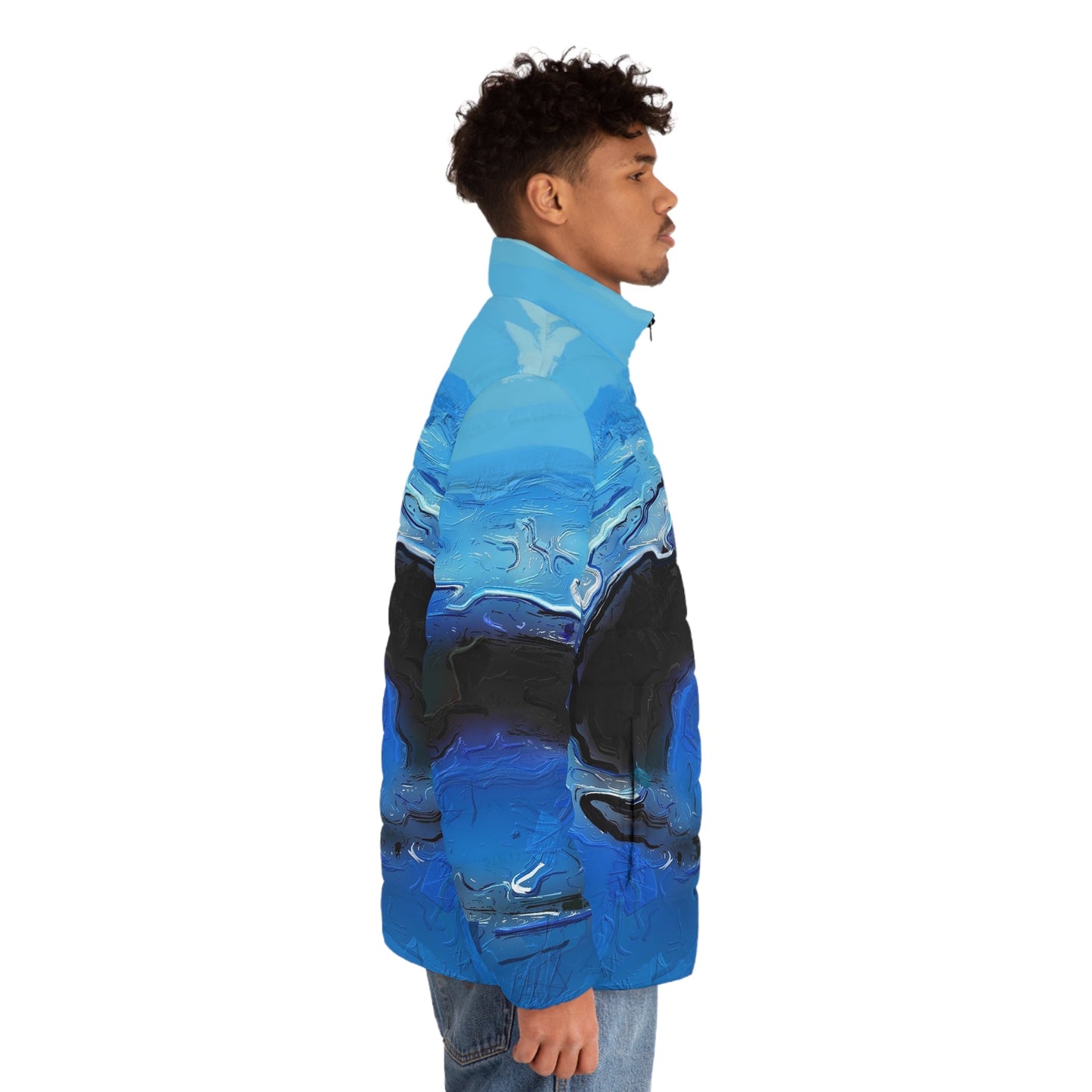A Drop In The Ocean - Mens Puffer Jacket