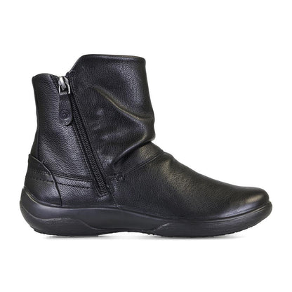 Padders Ladies Dual Fit Comfort 2E/3E BEAU - Black Leather