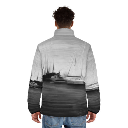 The Sleeping Yachts (at Night) - Mens Puffer Jacket