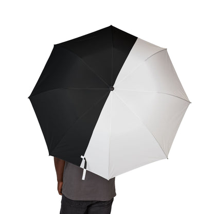 Half Black Half White - Windproof Umbrella