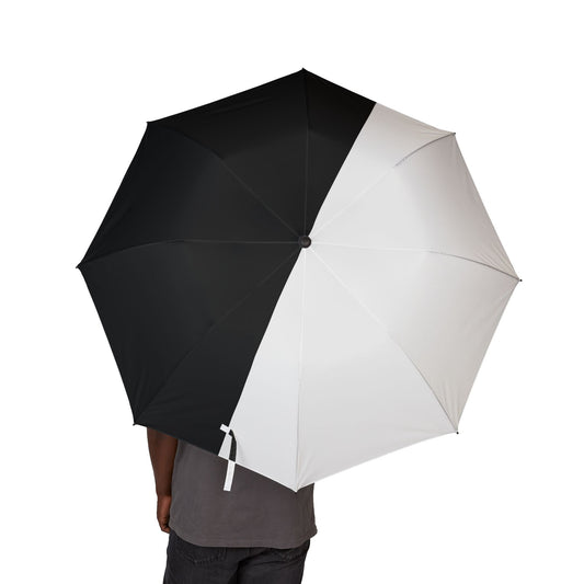 Half Black Half White - Windproof Umbrella