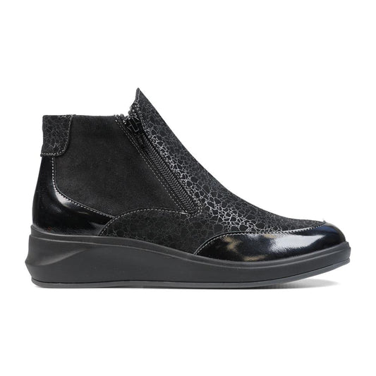 Padders Ladies Comfort 2E Fit HAWES - Black Feature