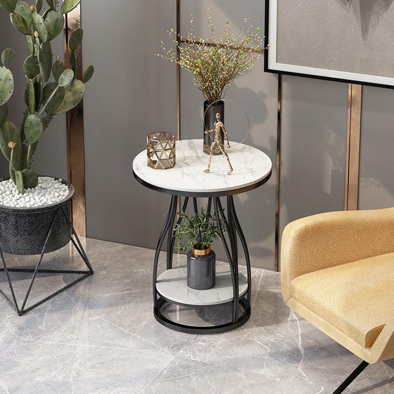 Amos Side Table, Gold Base