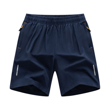 Men's Plus Size Loose Fashion Sports And Leisure Ice Shorts