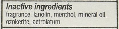 Ever Ready First Aid Mentholatum Natural Ice Medicated Lip Protectant Sunscreen, 0.16 oz Pack of 12