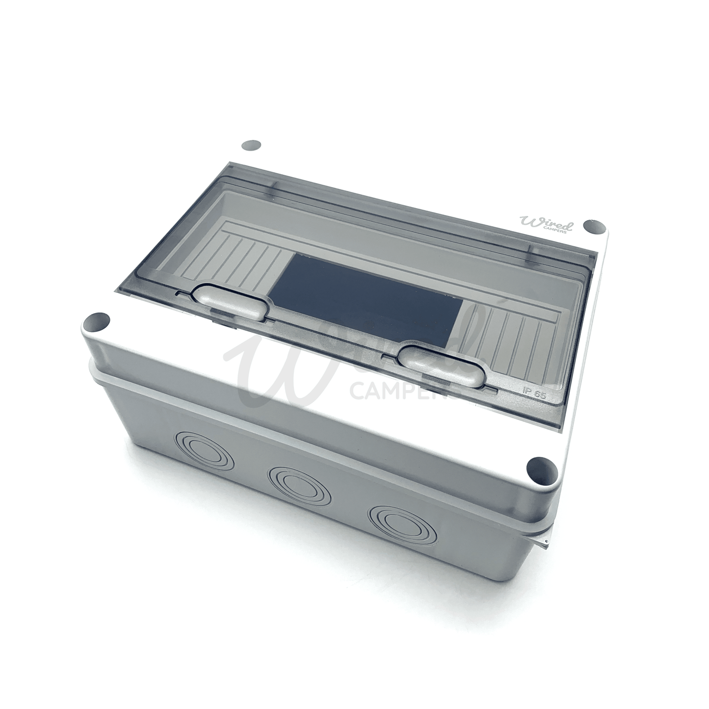 12 Way RCD/MCB Mains Camper Van Consumer Unit Plastic Enclosure - IP65
