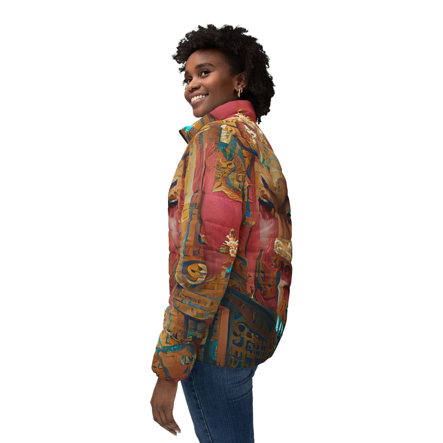 Huángdì - Womens Puffer Jacket - iSAW Company