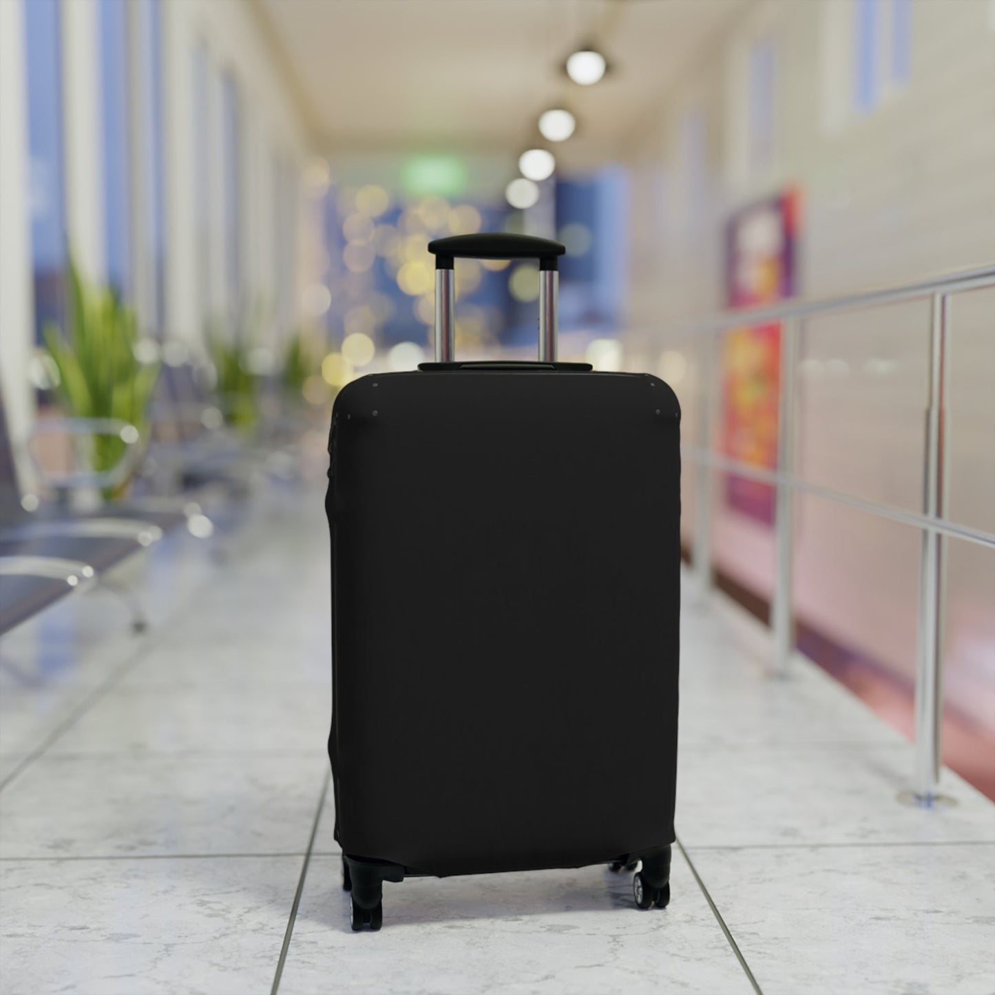 iSAW Black Protective Suitcase Cover