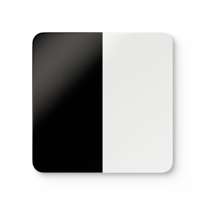 Half Black Half White - Coaster Set