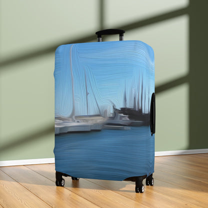 The Sleeping Yachts (at Morning) – Protective Suitcase Cover