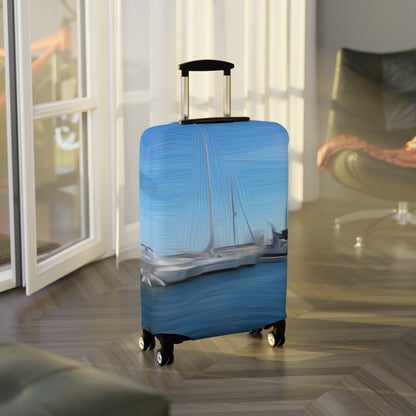 The Sleeping Yachts (at Morning) – Protective Suitcase Cover
