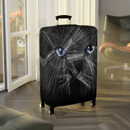 Mister Whiskers - Protective Suitcase Cover