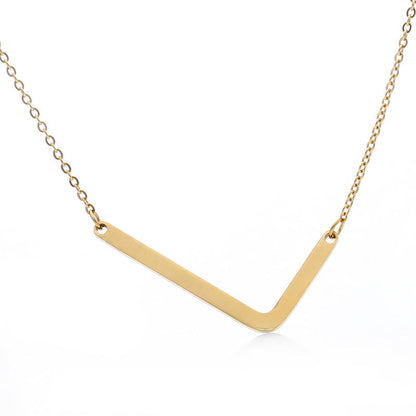 Big Initial Letter Pendant Necklace, Gold Silver, and Rose Gold