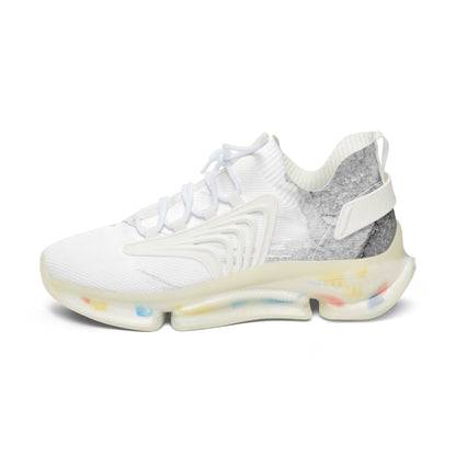 Watercolour Grey Splash - Womens Street Sneakers
