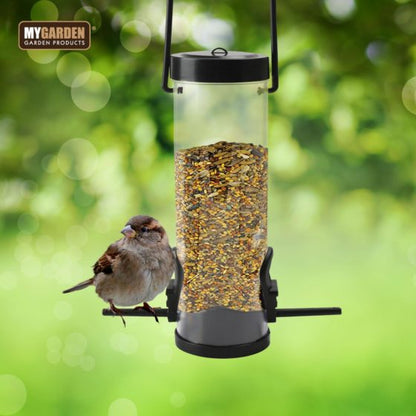 Durable Garden Hanging Bird Seed Feeder Attract Birds Easily