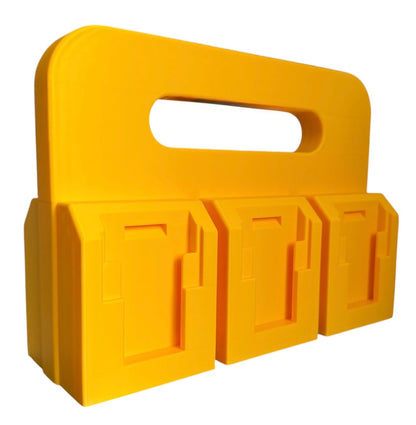 DeWalt XR 18v Battery Carrier for 4 or 6 Batteries | DIY Gift | Builders Gift | Gift For Dad | Personalisable | Christmas Gift Idea