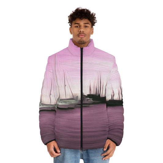 The Sleeping Yachts (at Evening) - Mens Puffer Jacket