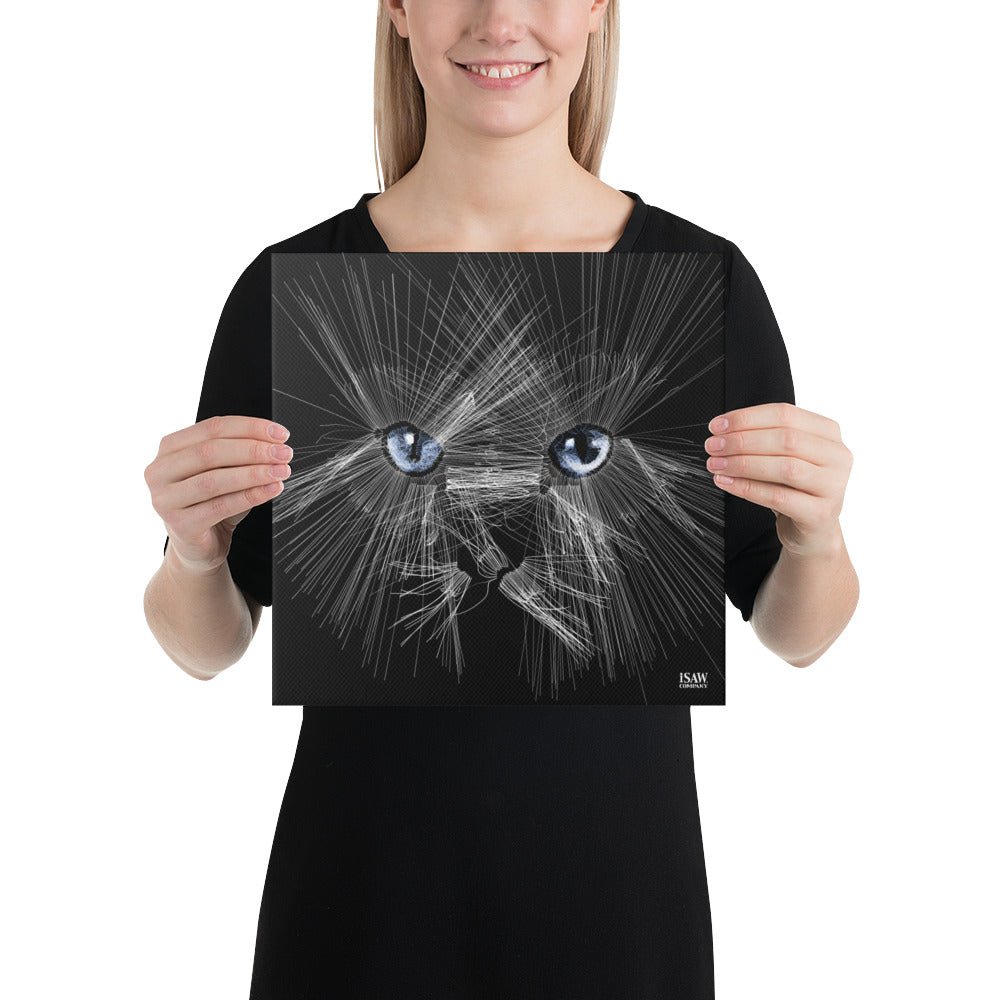 Mister Whiskers - Canvas Print