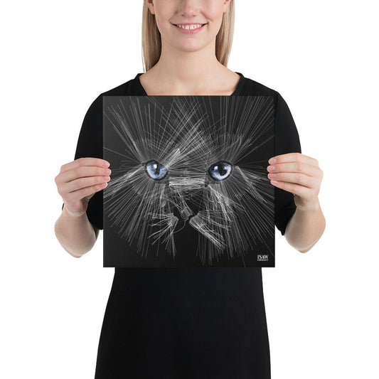 Mister Whiskers - Canvas Print