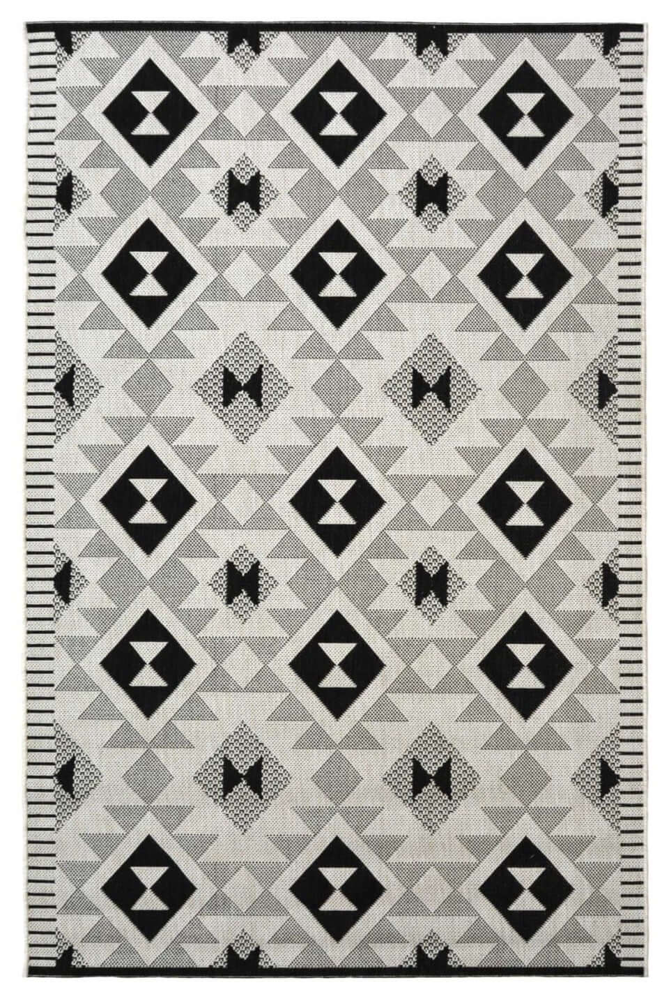 County Geo Chequer Indoor/Outdoor Rug | 11182A