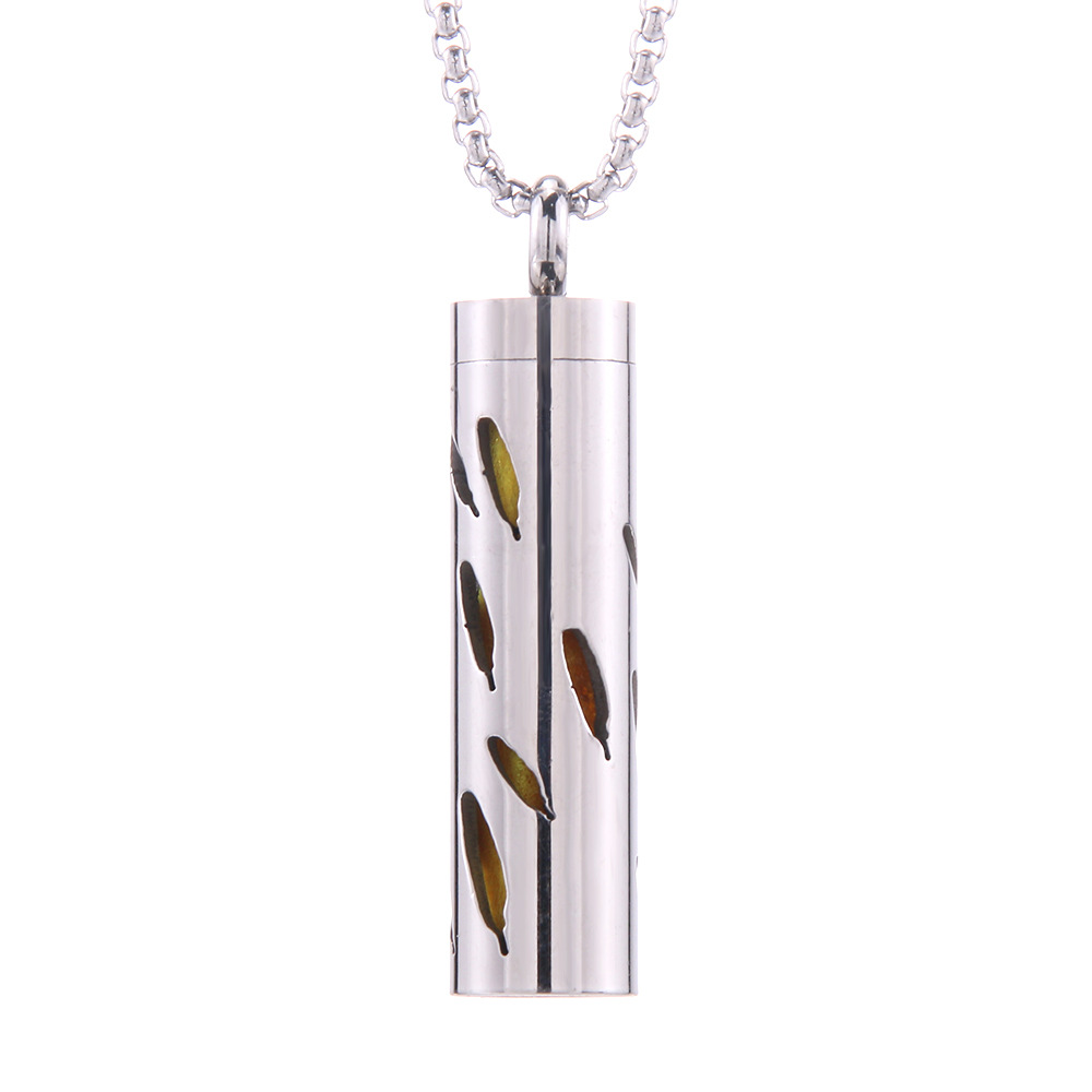 Aromatherapy Perfume Necklace with 1 Cotton Pad