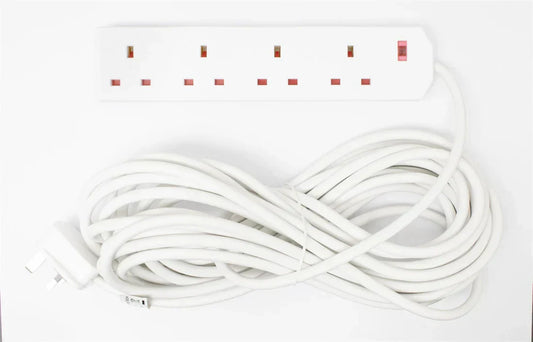 10m 4 Gang Extension Lead for Multiple Devices