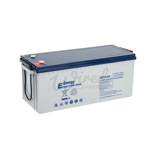 12V 200AH Expedition Plus AGM Deep Cycle Leisure Battery