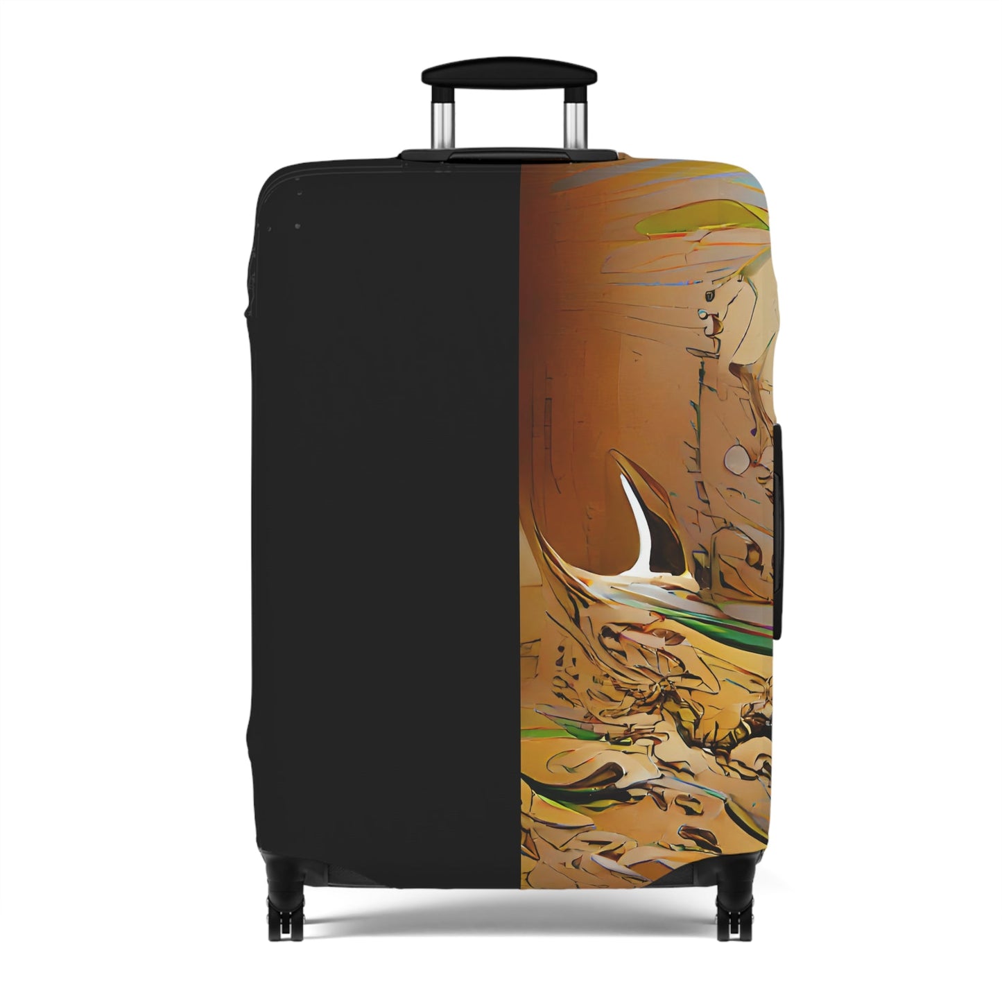 Half Black Half Gāolàng – Protective Suitcase Cover