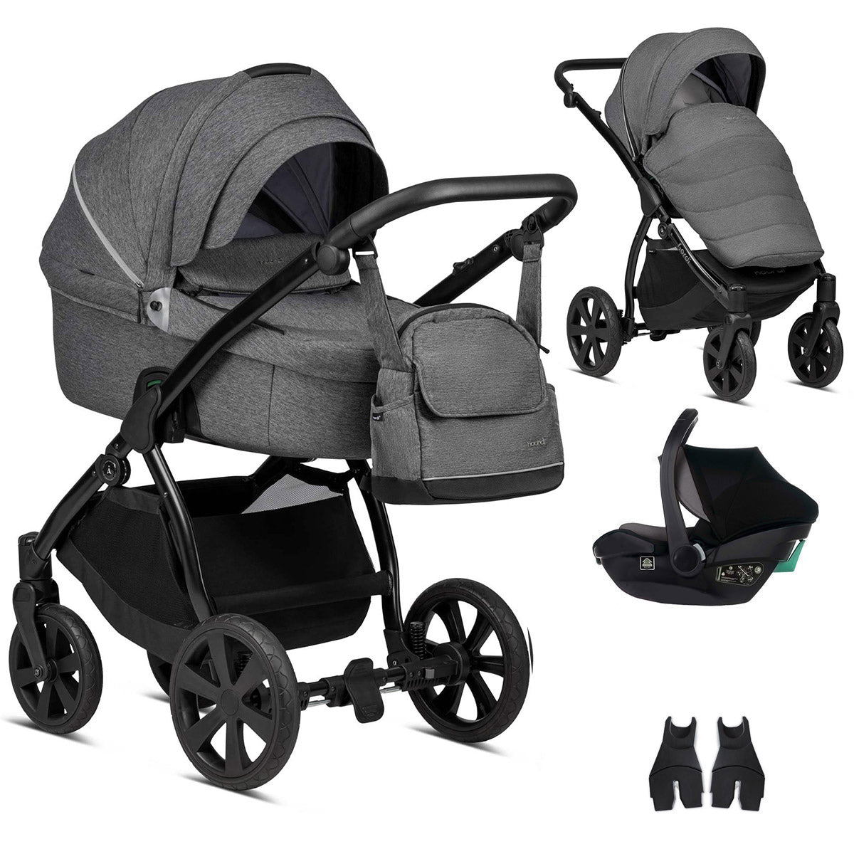Noordi Fjordi V1 3in1 with Travel Carrier Car Seat