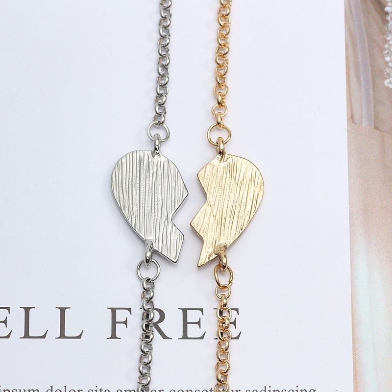 Best Friend Heart-Shaped Bracelets