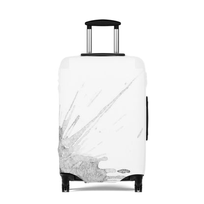 Watercolour Grey Splash – Protective Suitcase Cover