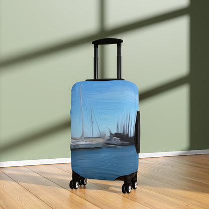 The Sleeping Yachts (at Morning) – Protective Suitcase Cover