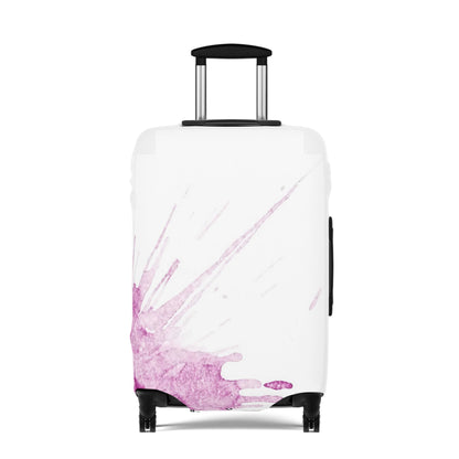 Watercolour Pink Splash – Protective Suitcase Cover