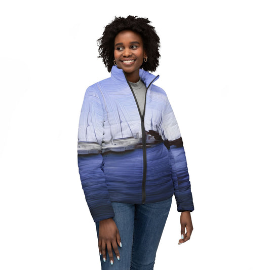 The Sleeping Yachts (at Afternoon) - Womens Puffer Jacket