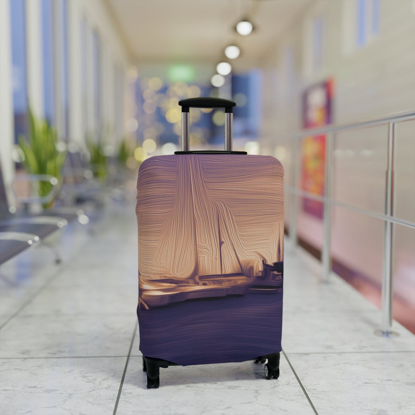 The Sleeping Yachts (at Sunset) – Protective Suitcase Cover