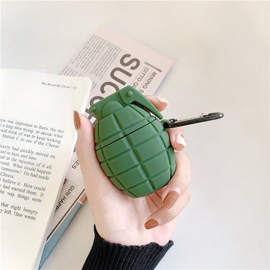 Hand Grenade Silicone Protective Case for AirPods
