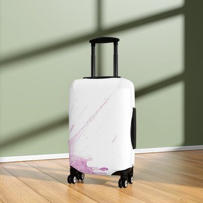 Watercolour Pink Splash – Protective Suitcase Cover