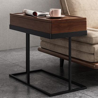Hay Storage Side Table, Walnut